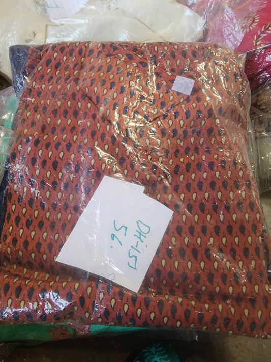 Printed  soft Crepe Salwar kameez Dress Plus Size 56