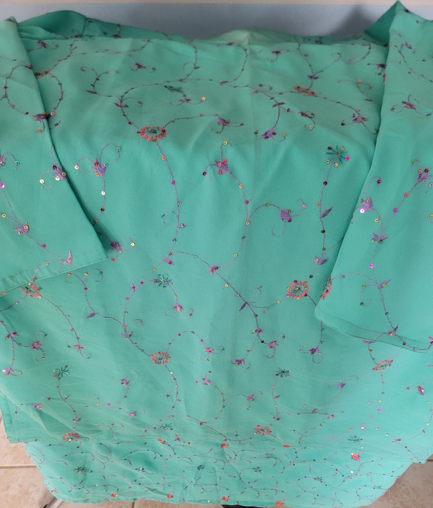 Blue Lehanga Choli Chest Size 42 Indian Wedding Party wear
