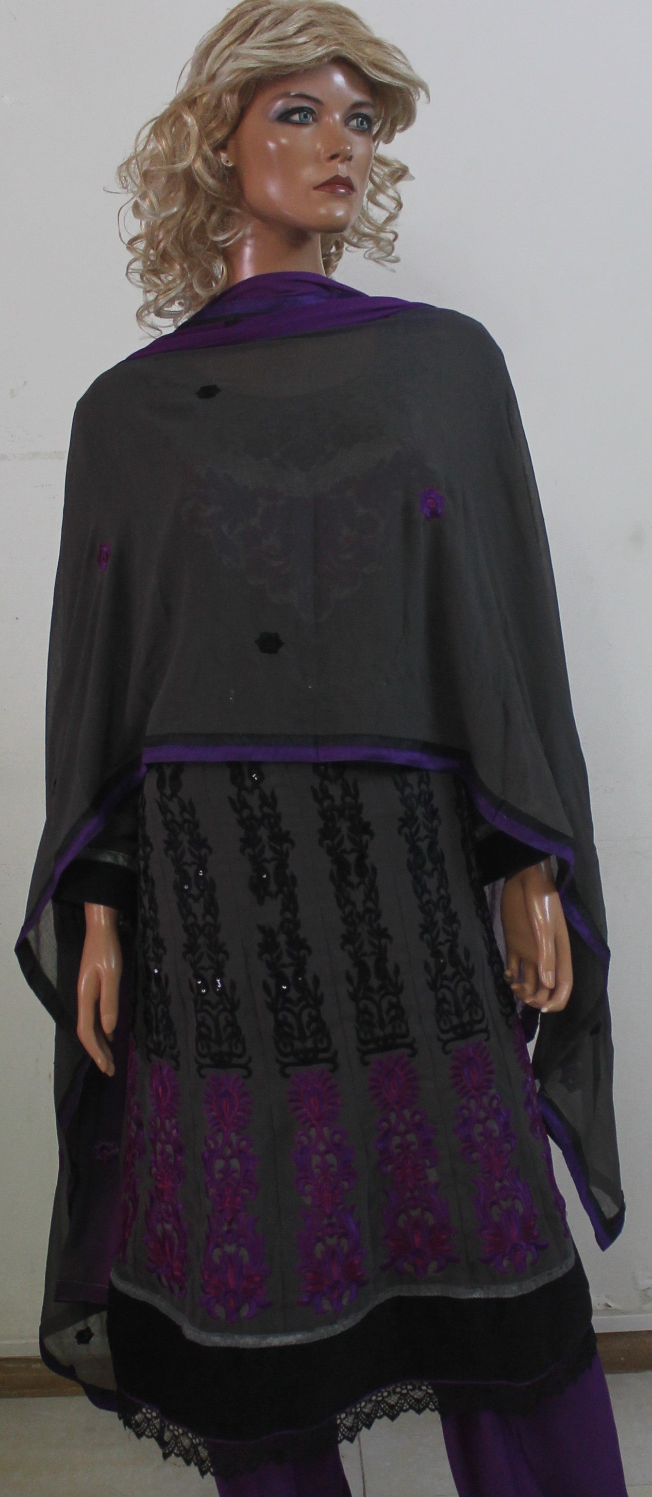 Embroidered Salwar kameez Dress Plus Chest size 50