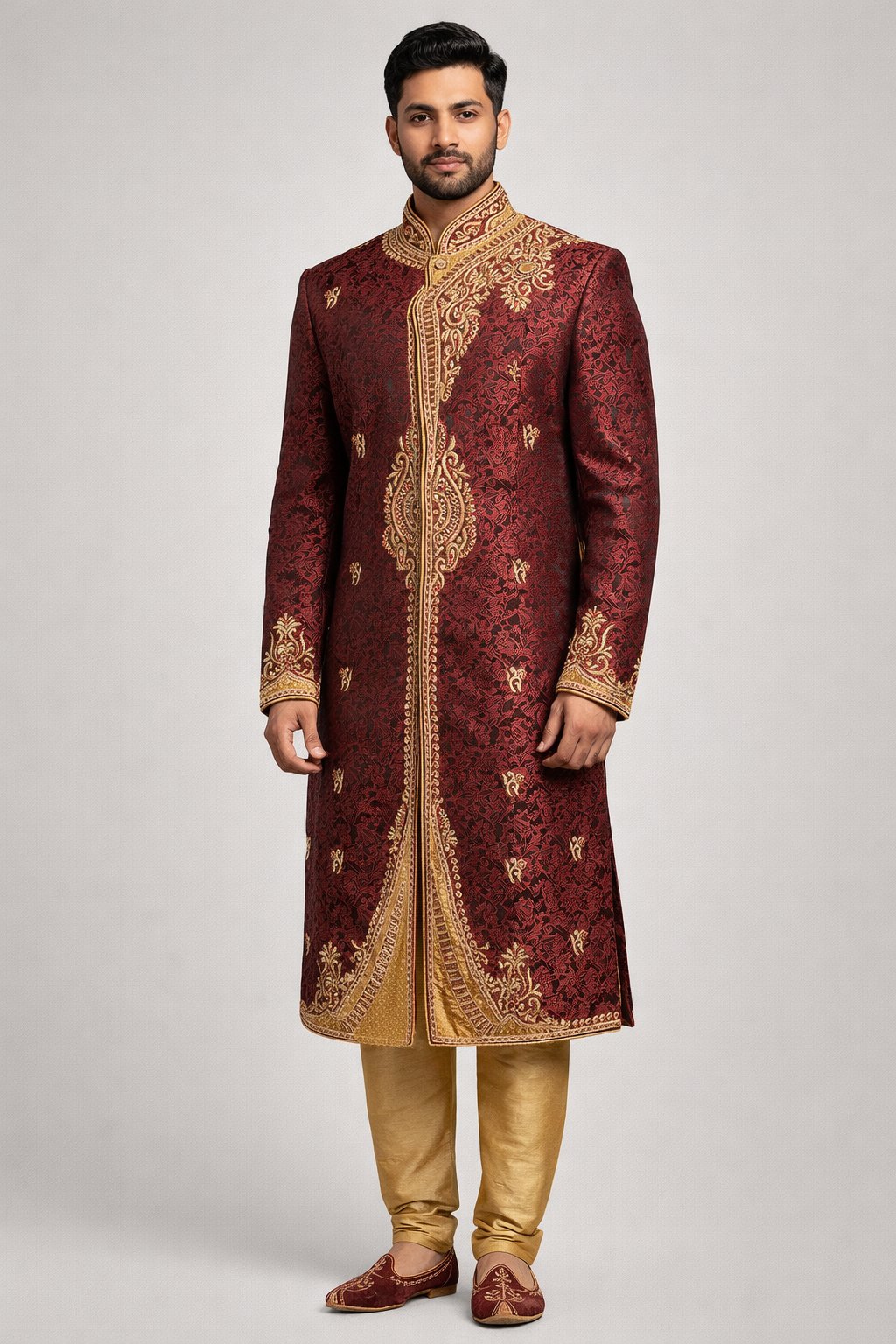Men Sherwani Set Indian wedding Wear