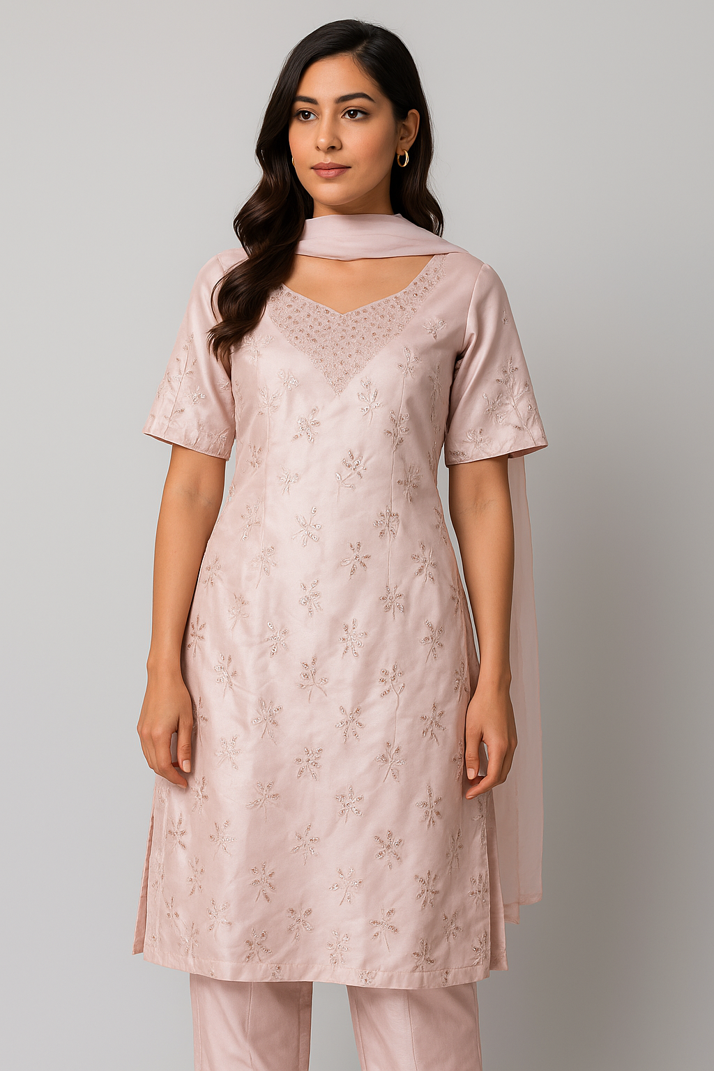 Pink Salwar kameez Dress Chest size 40