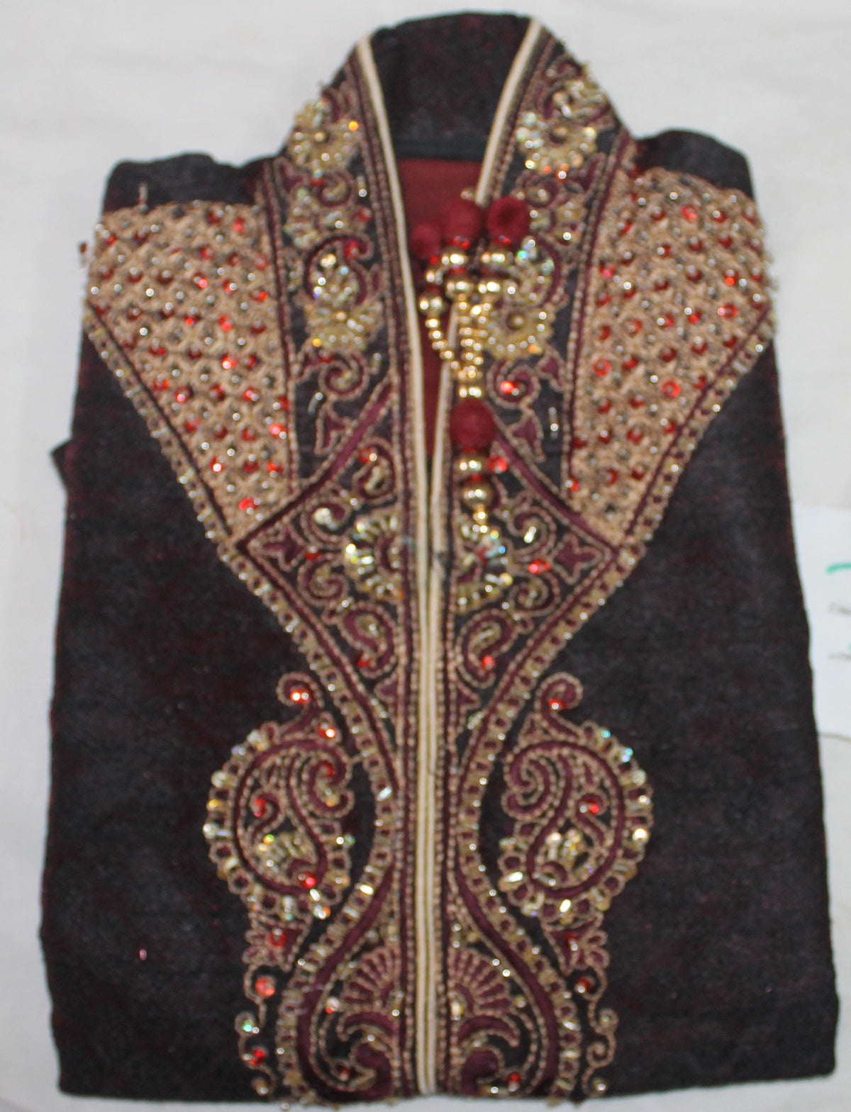 Black Indian Boys Kurta sherwani set Age 2