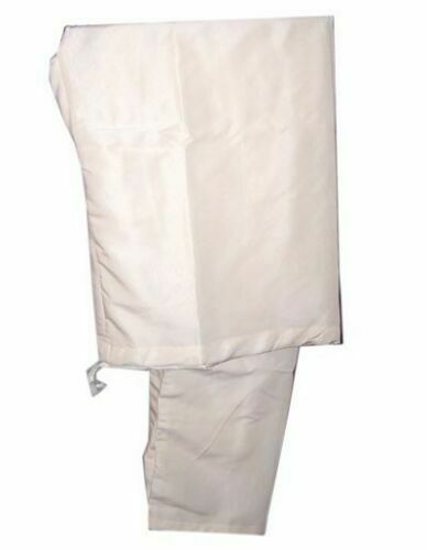 white  Men Kurta Pajama Set Free  Shawl Size XLarge