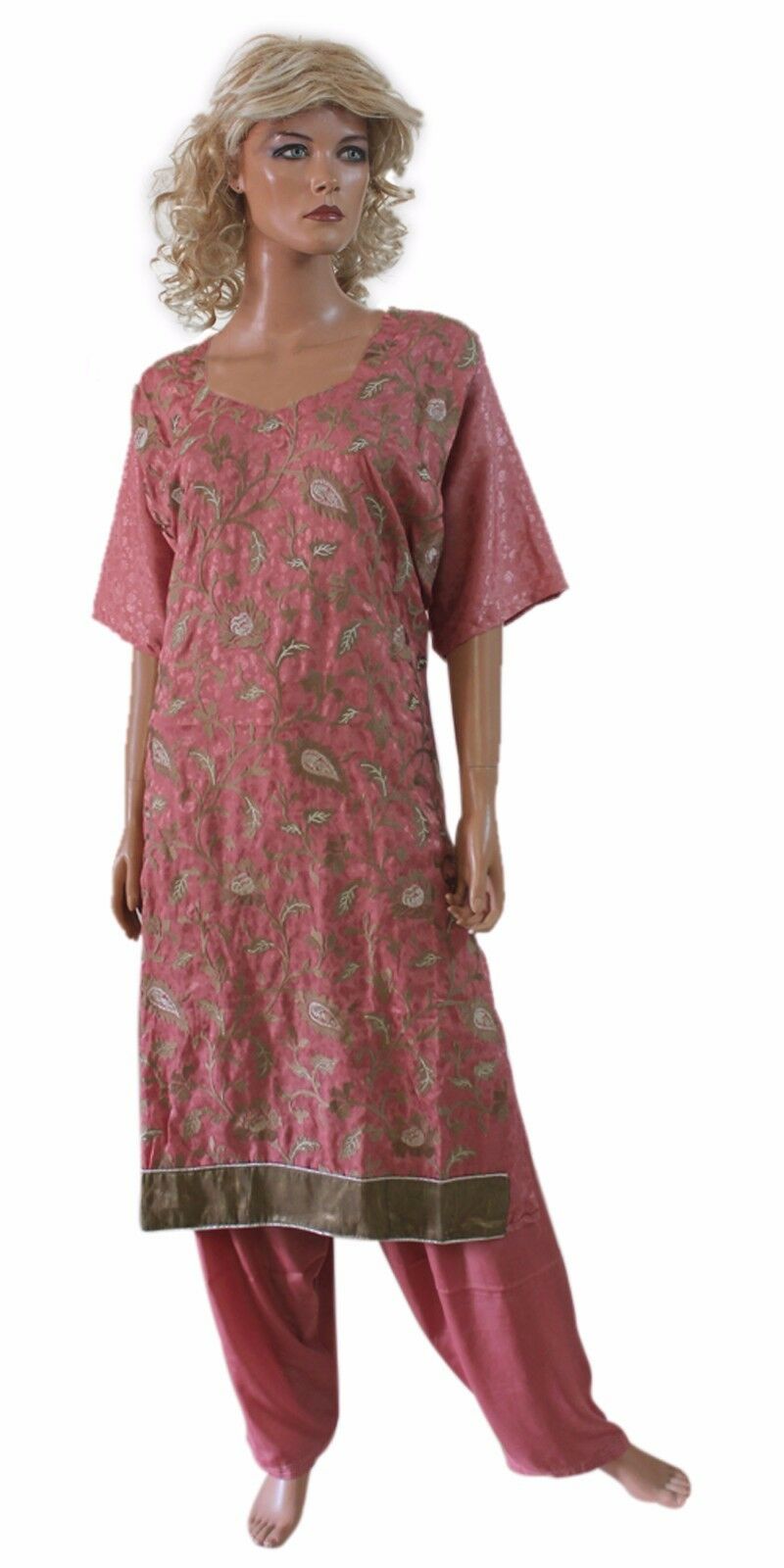 Dusty Pink Indian Dress Suit Salwar kameez Plus 56 New arrivals