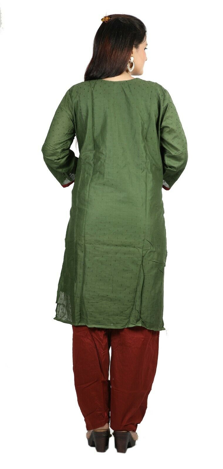 Green Boutique Wedding Summer New Stitched Designer salwar kameez Plus size 48