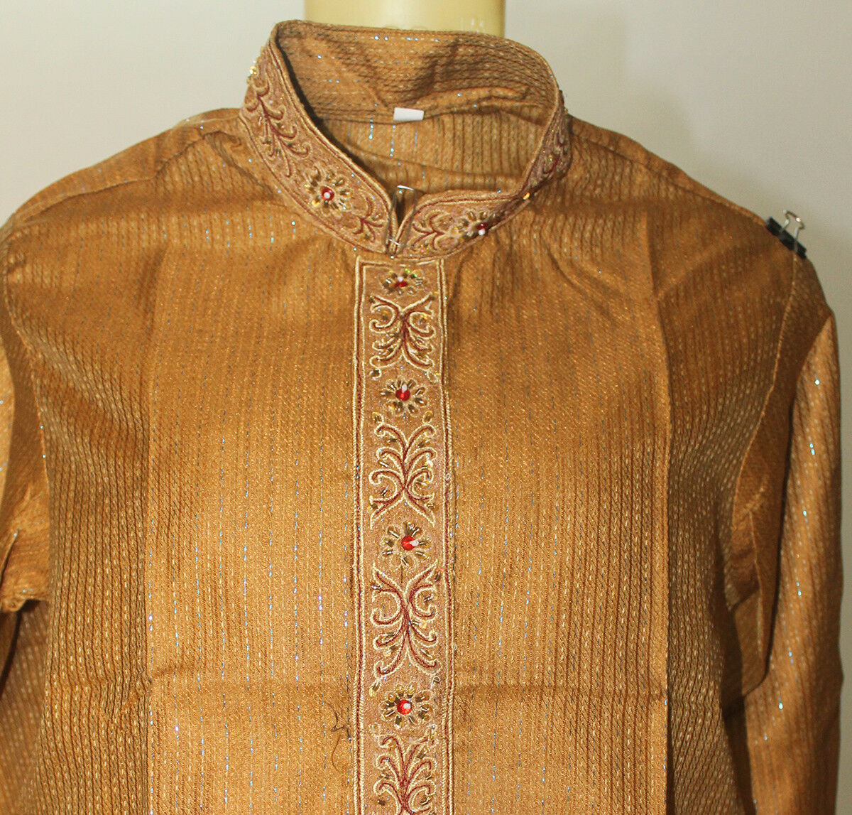 Brown Boys kurta Pajama set Free Shawl Age 9 ,4,11