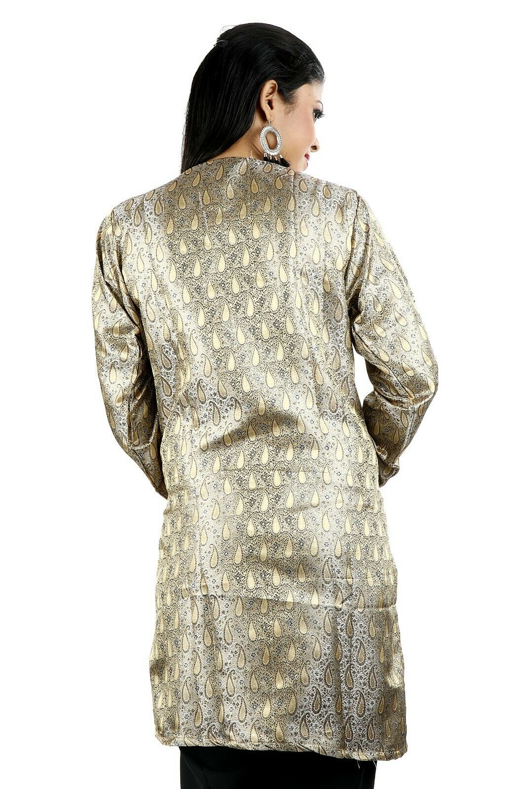 Grey Silk pieces Wedding Party Wear Designer Salwar Kameez chest Plus Size 48