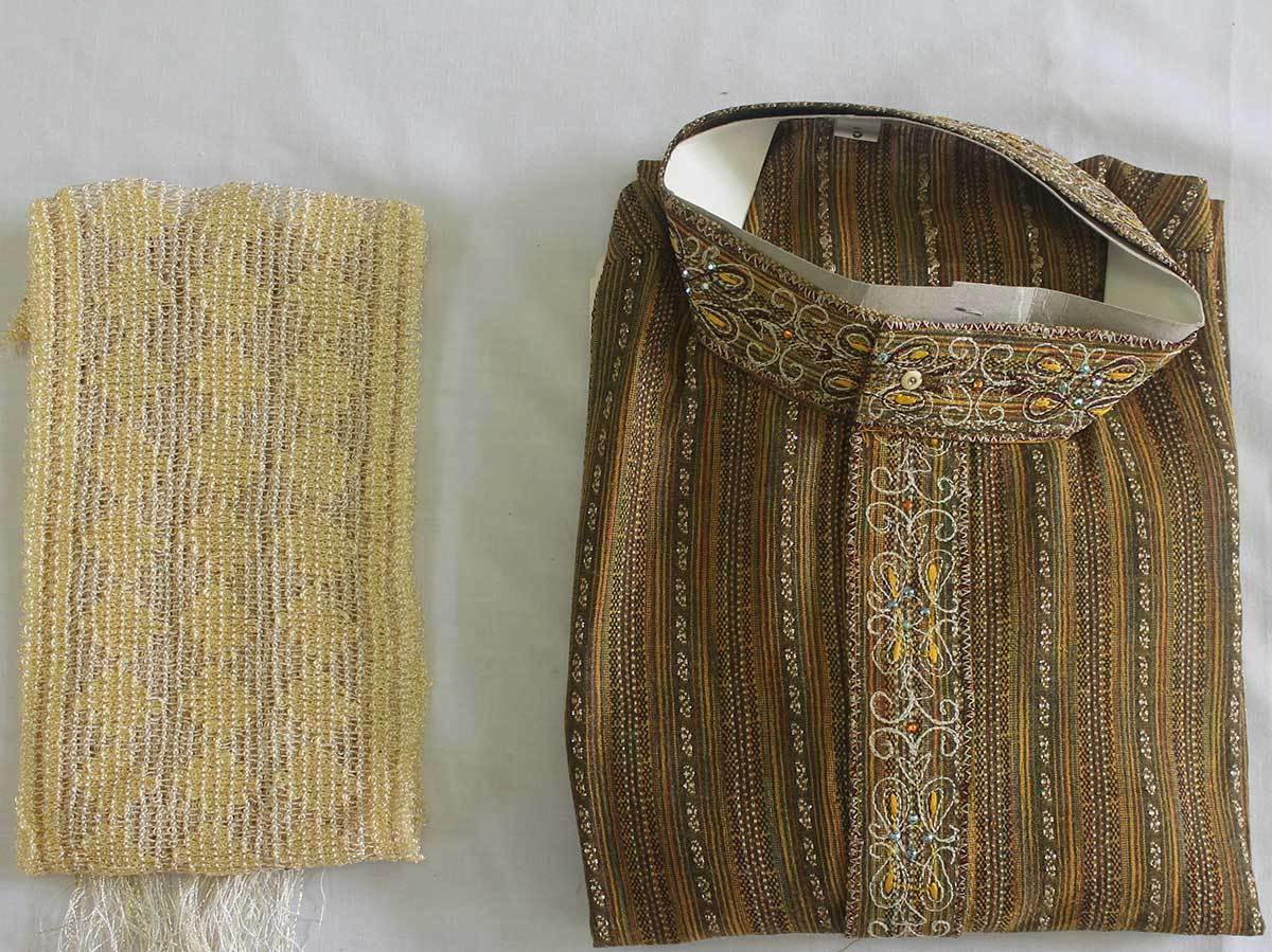 Brown Bollywood Boys Children kurta payjama Age Size 5