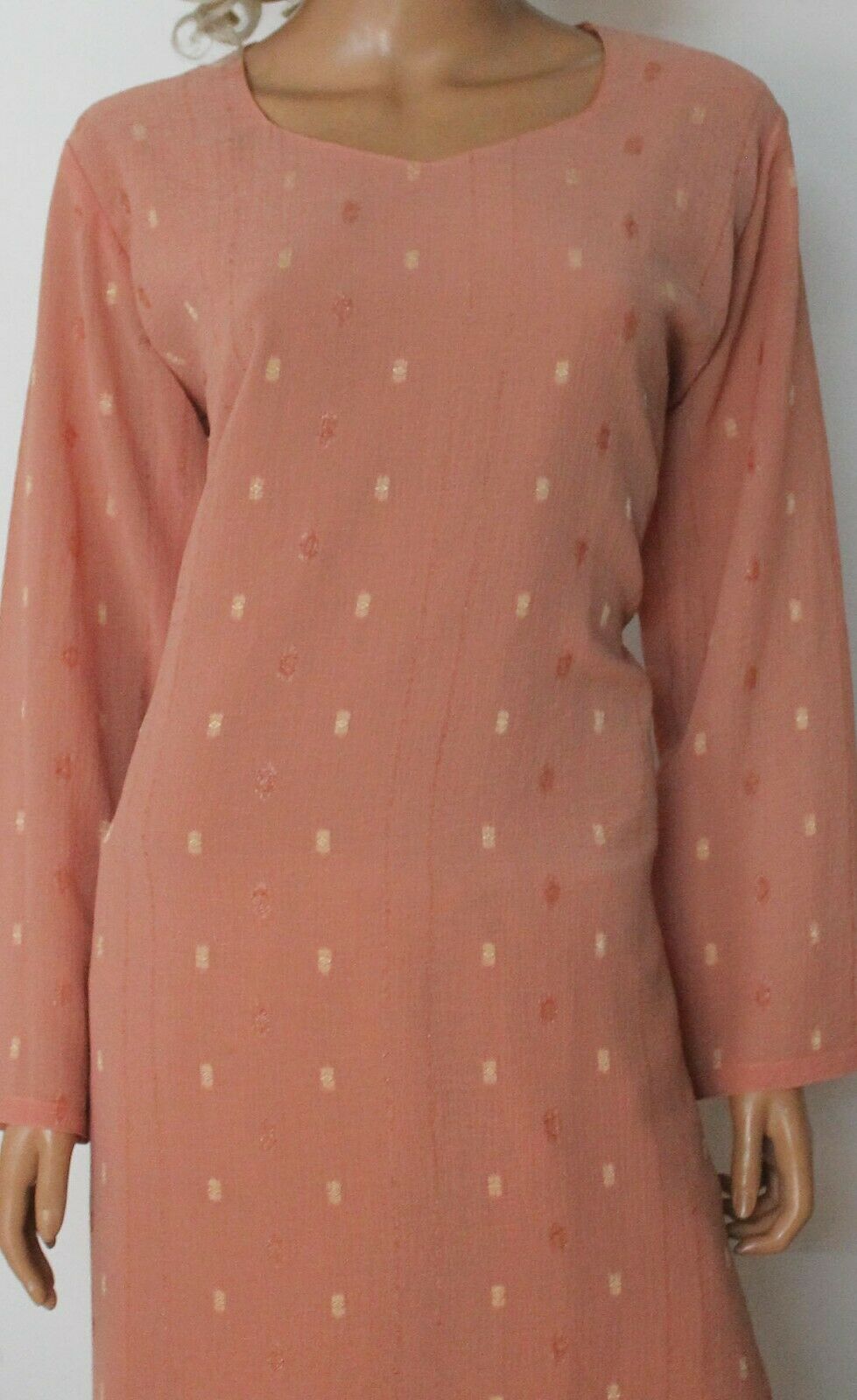 Dusty Pink Salwar Suit Set By Inayah Patel chest size 44
