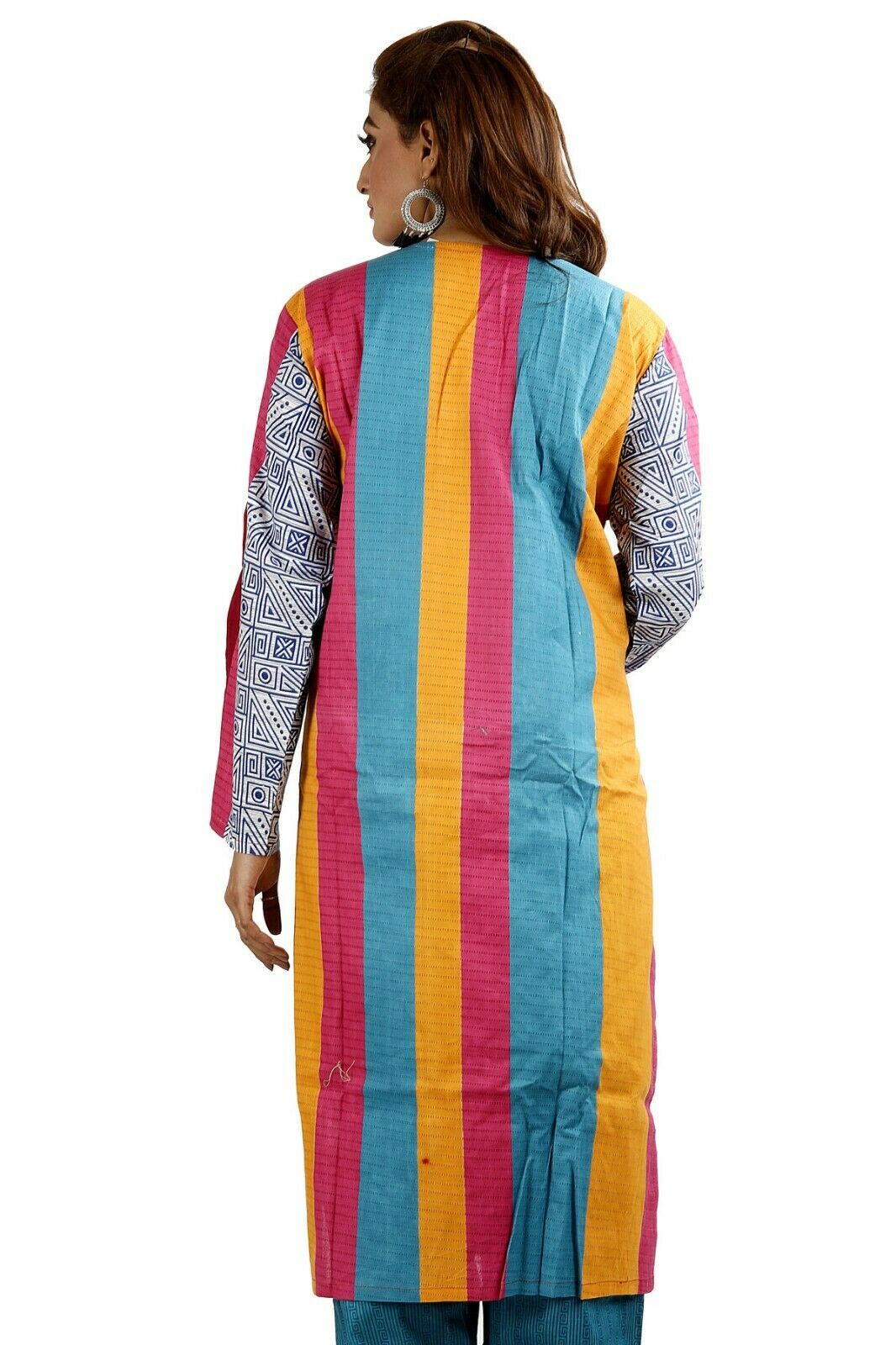 Cotton Printed Designer Pakistani Traditional Dress Salwar kameez chest size 56