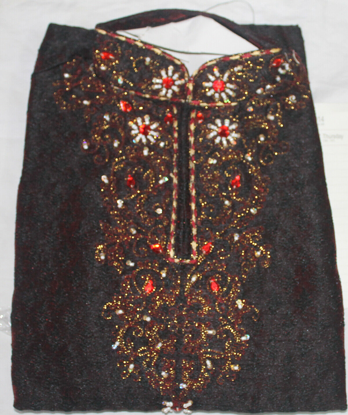 Brown Embroidered Bollywood Boys Children kurta pajama Size 1,2,3,4 Year old