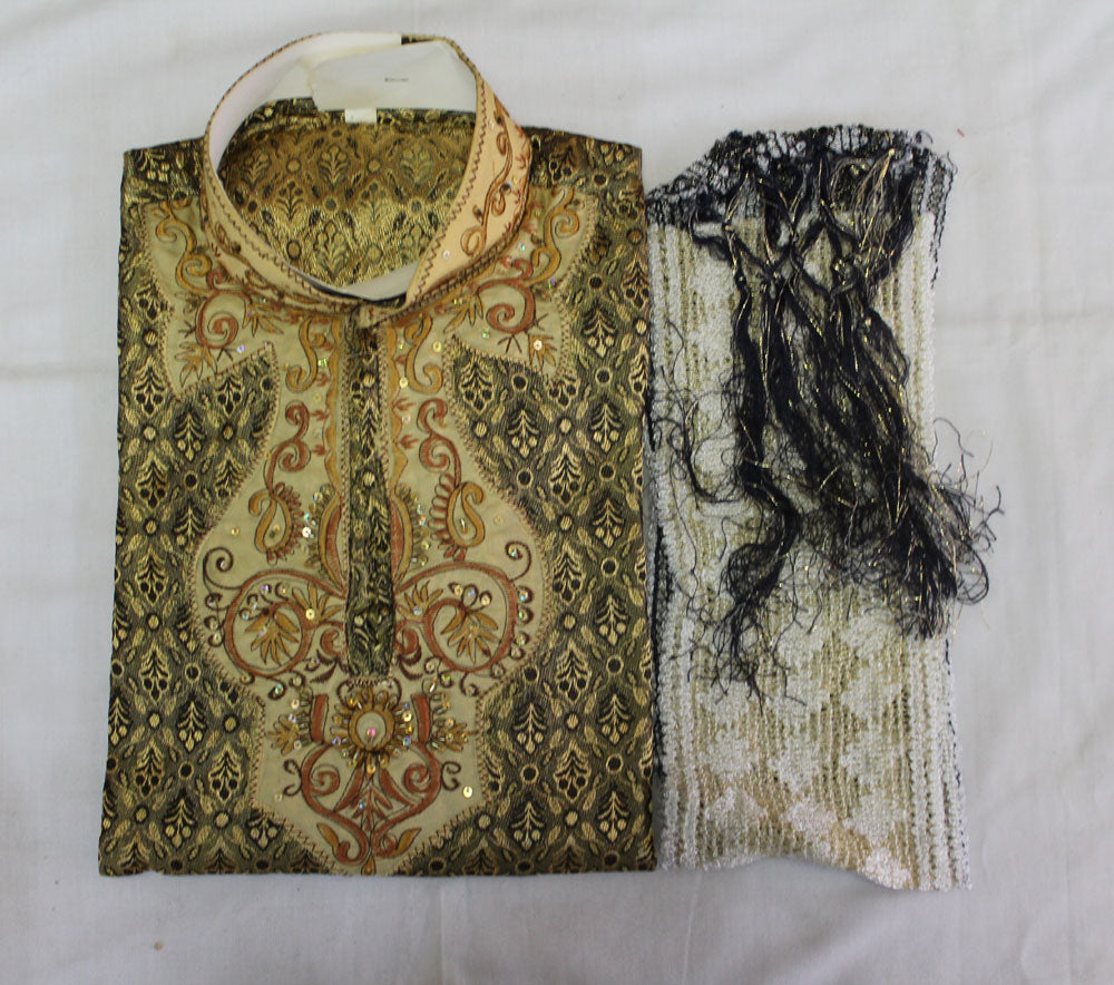 Black Boys sherwani Kurta Set New