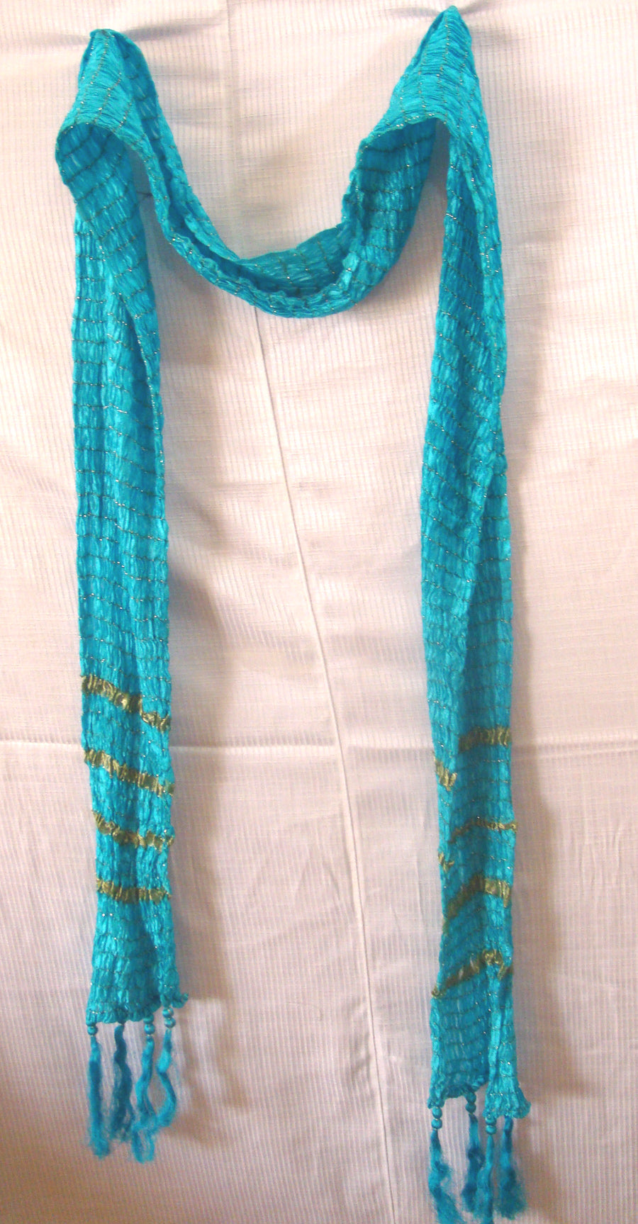 Blue Mens Shawl