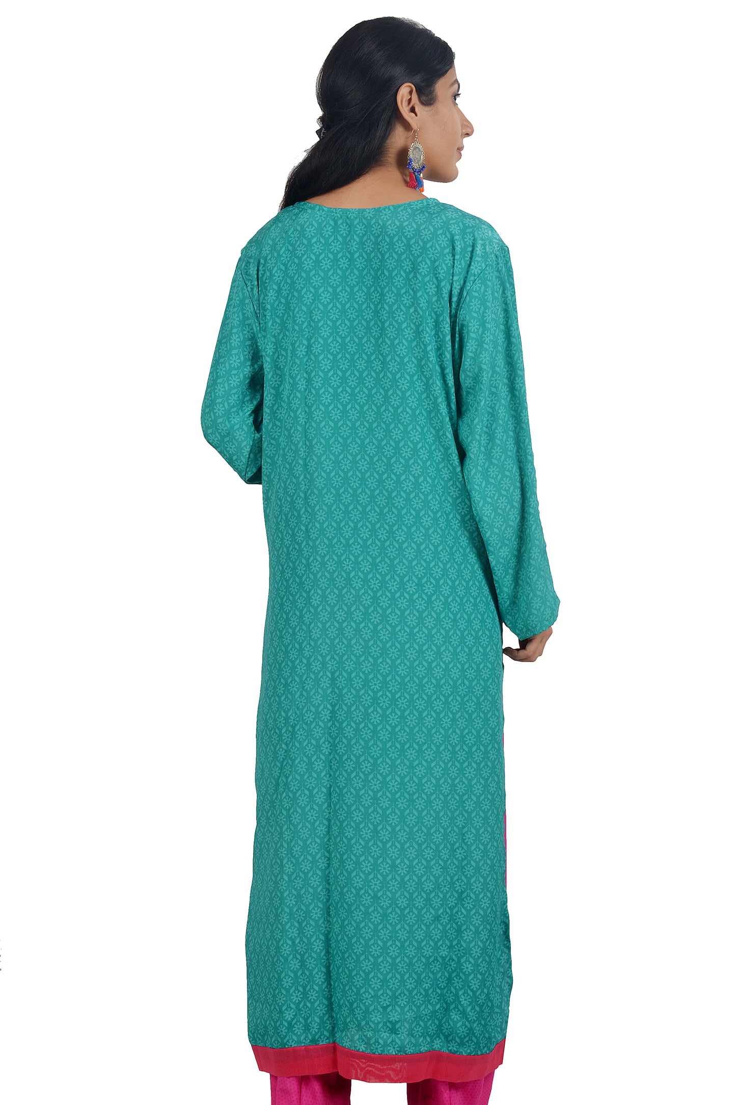 Blue Cotton Salwar kameez chest  Size 46