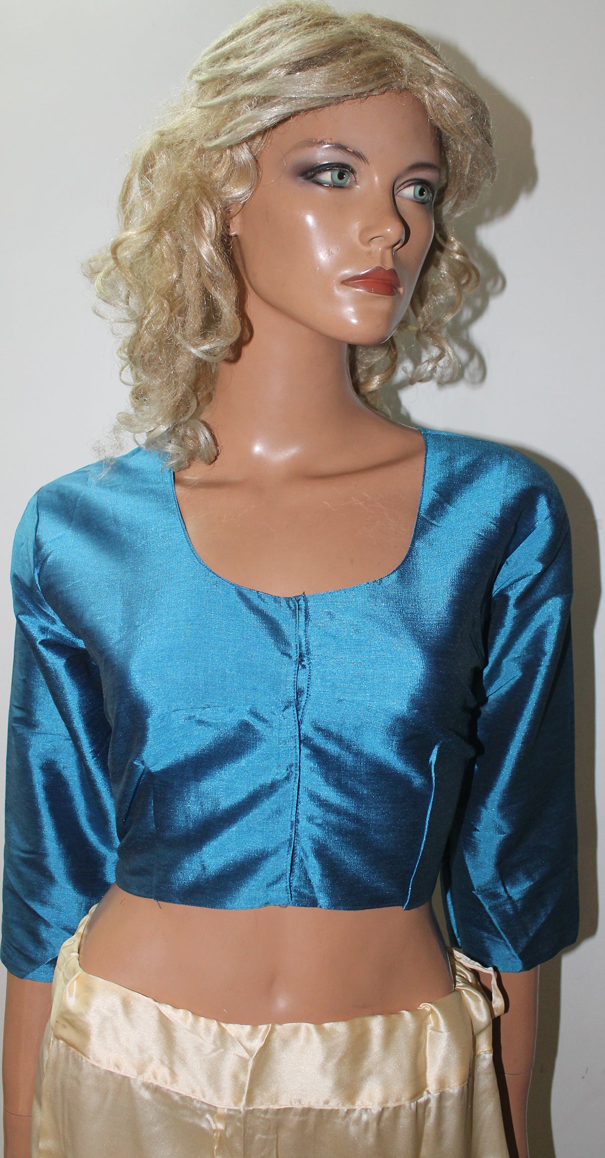 Blue Sari Blouse Chest Size 40
