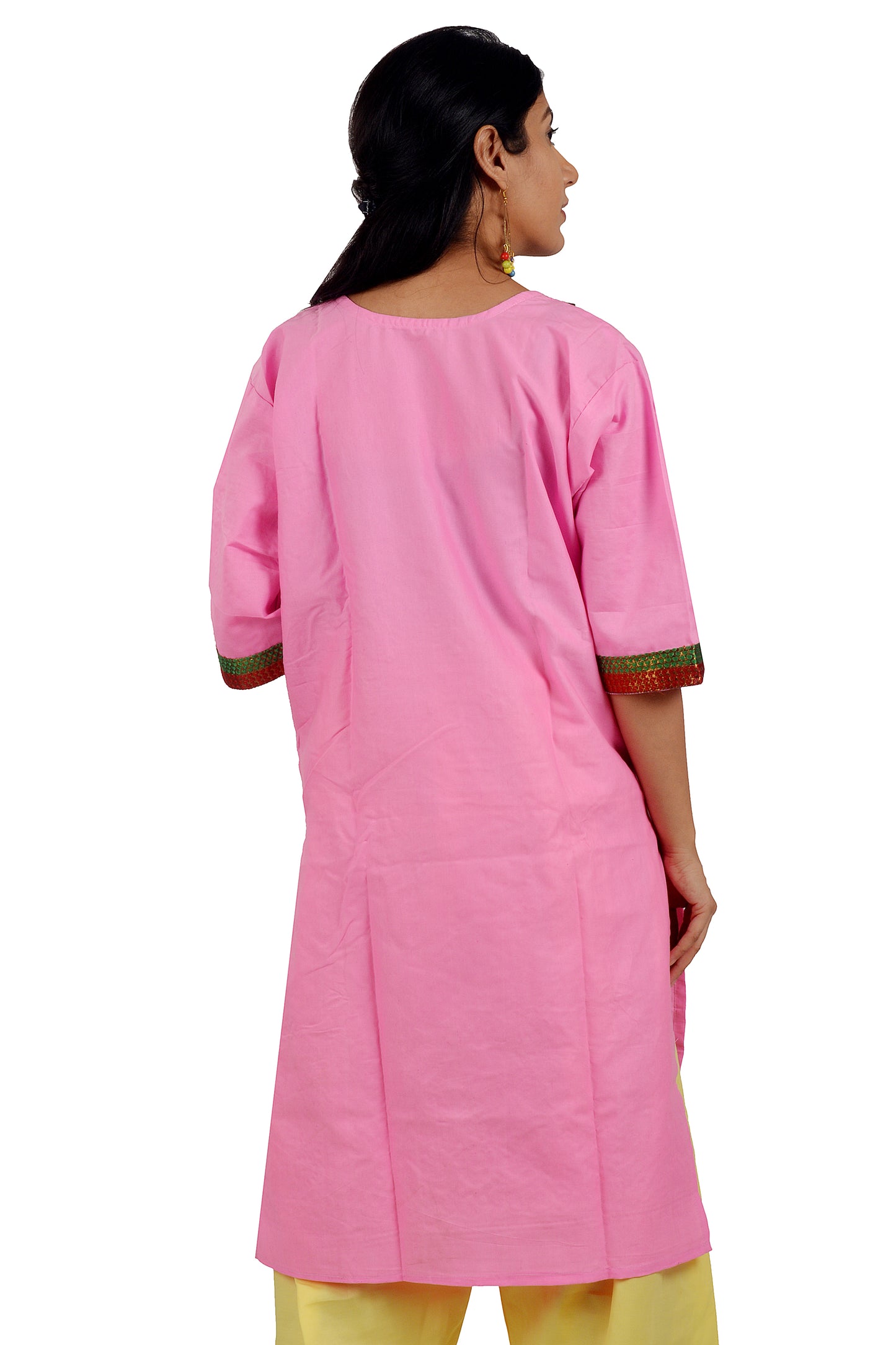 Pink Cotton Salwar kameez Dress chest Size 42