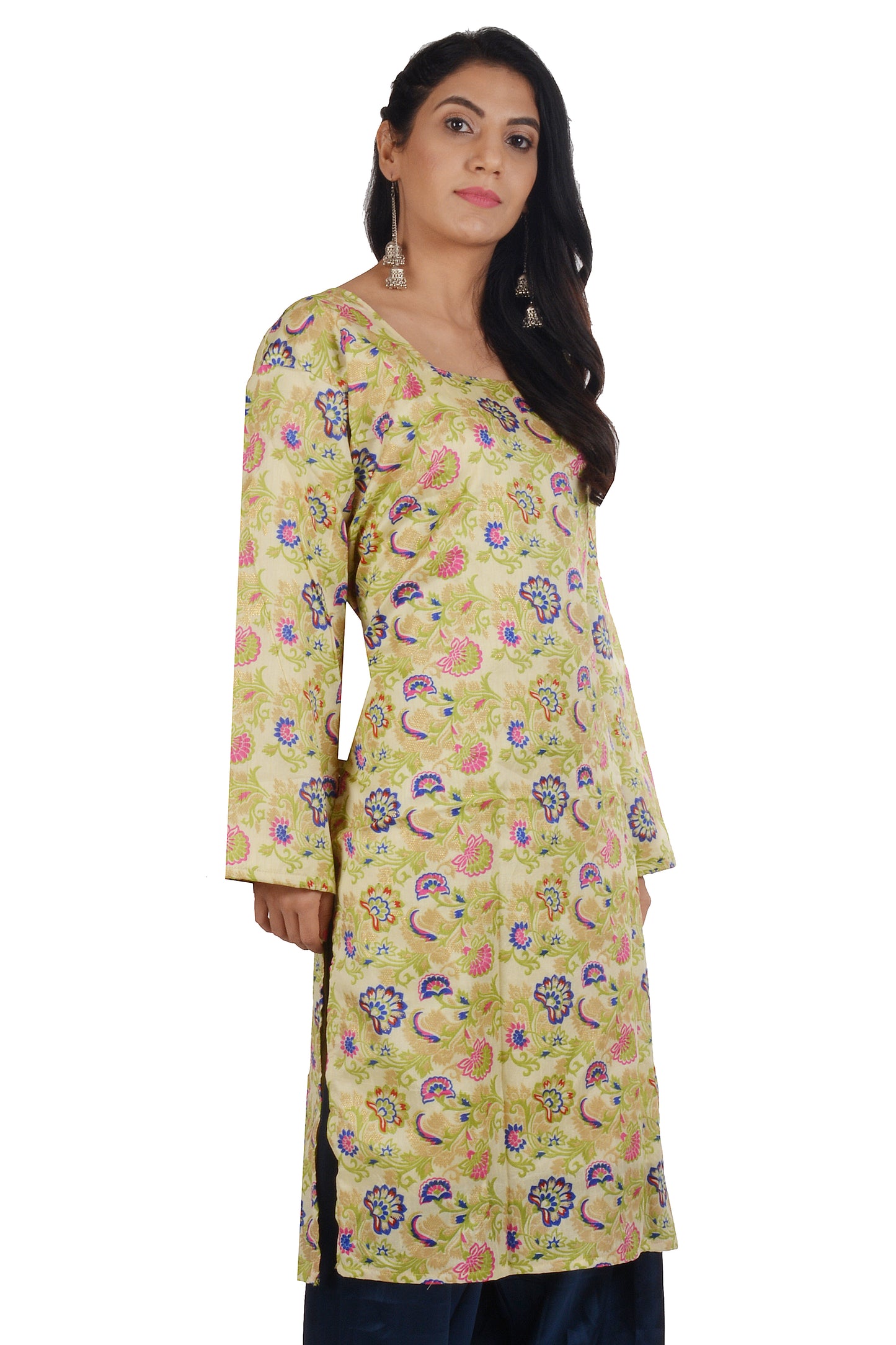 Cream   Indian Wedding party wear Formal Salwar kameez Dress Plus Size 46