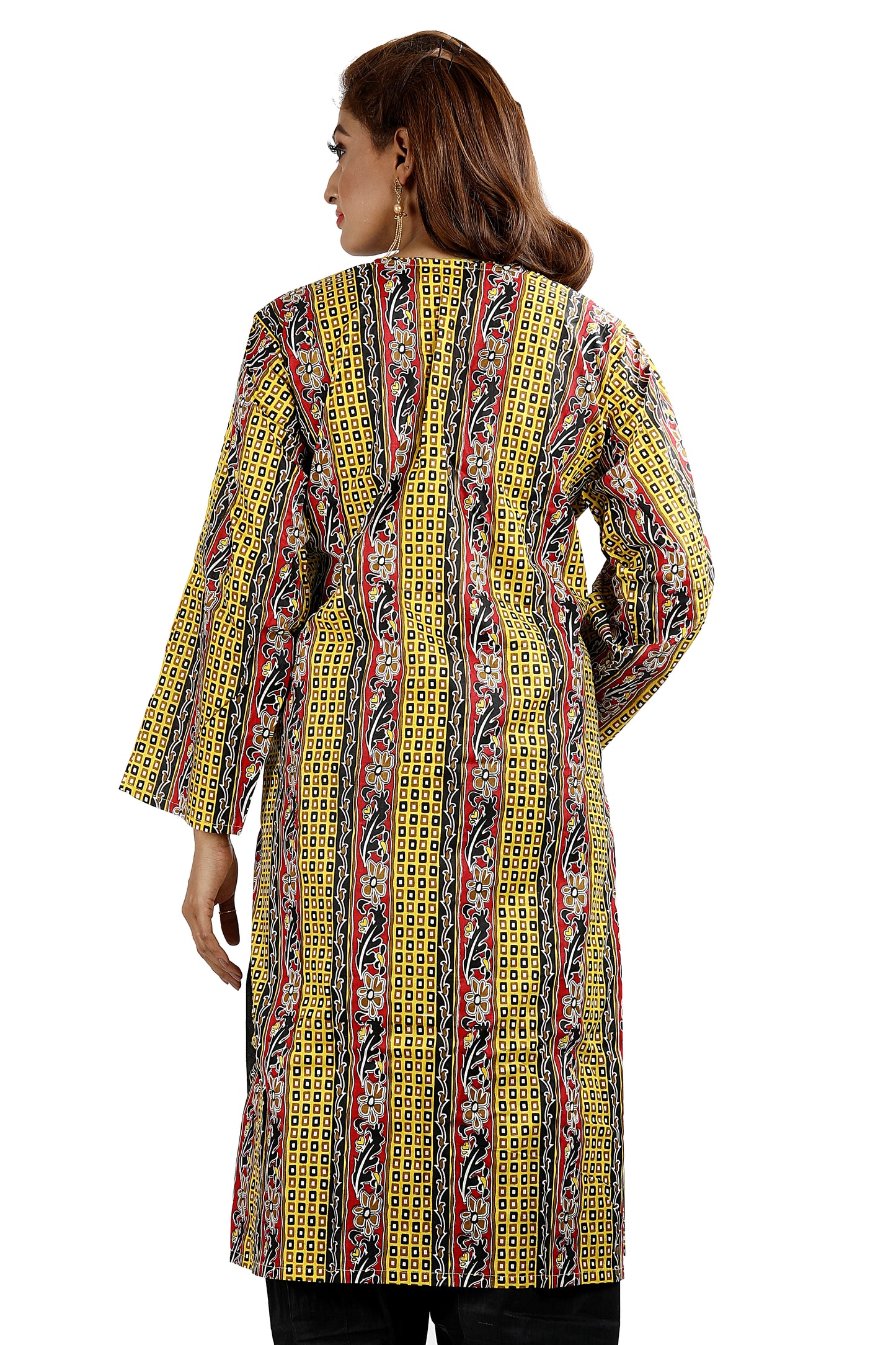 Yellow Cotton Salwar kameez Pus Chest size 52