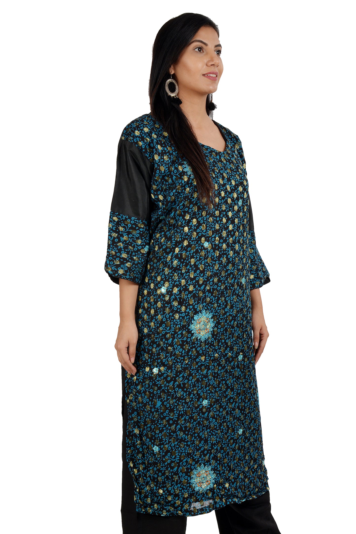 Green Indian Wedding party wear Formal Salwar kameez Dress Plus Size 56