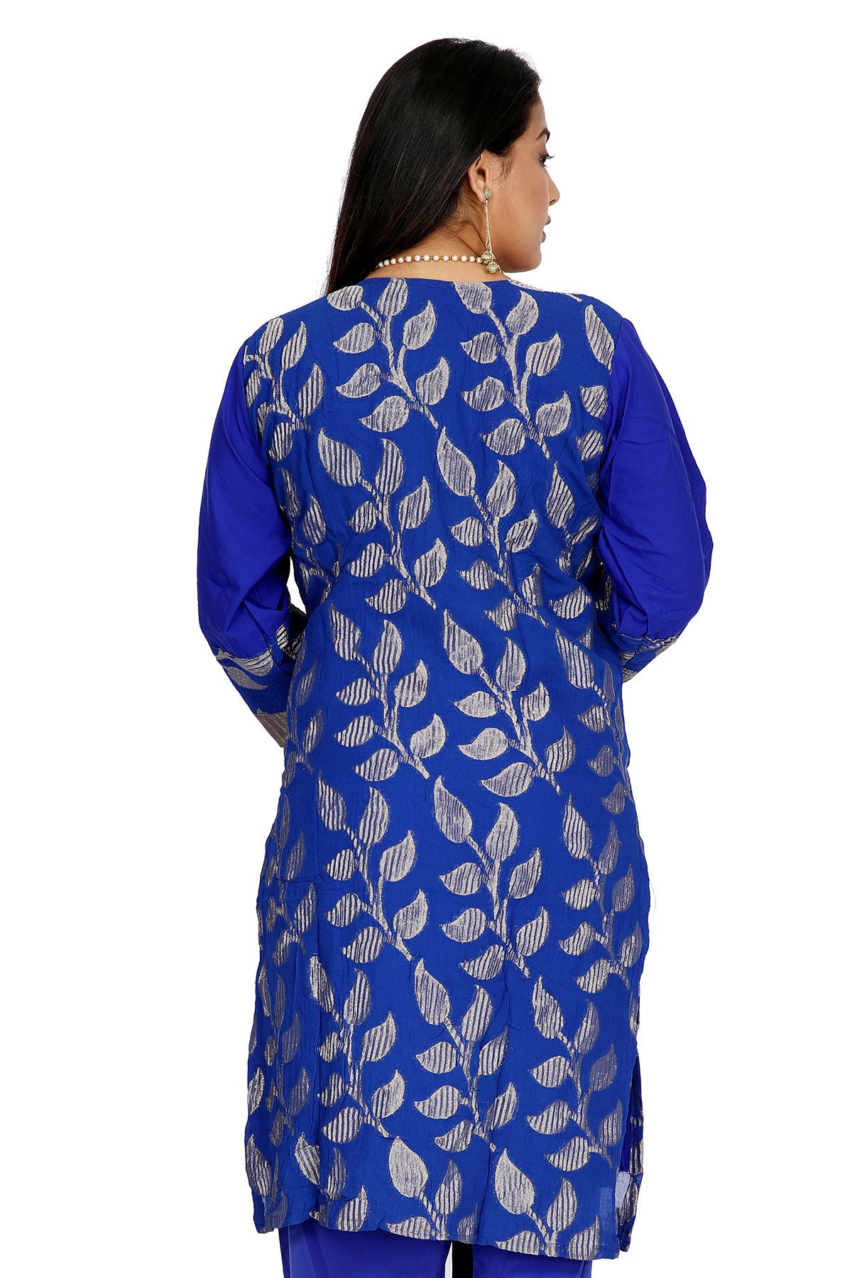 Blue Designer Salwar kameez Dress Chest Size 46