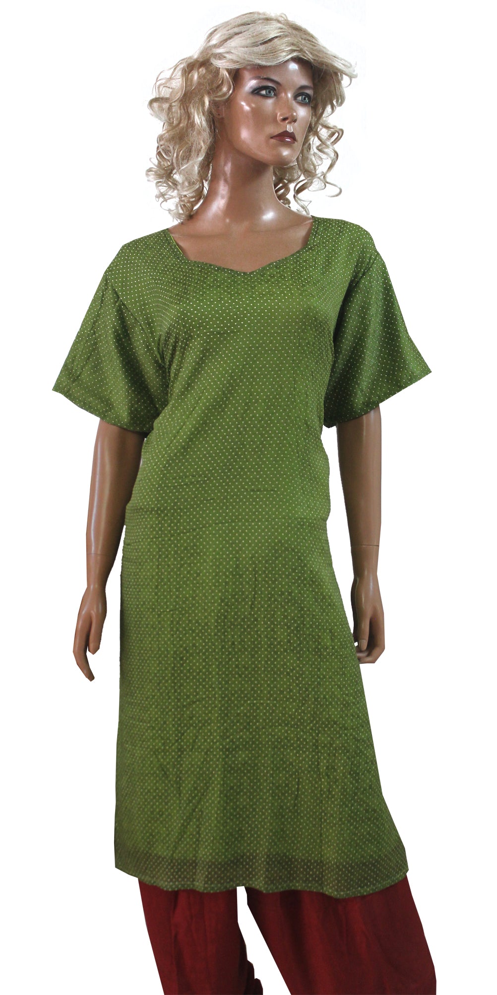 Green Designer Salwar kameez Plus Chest Size 50