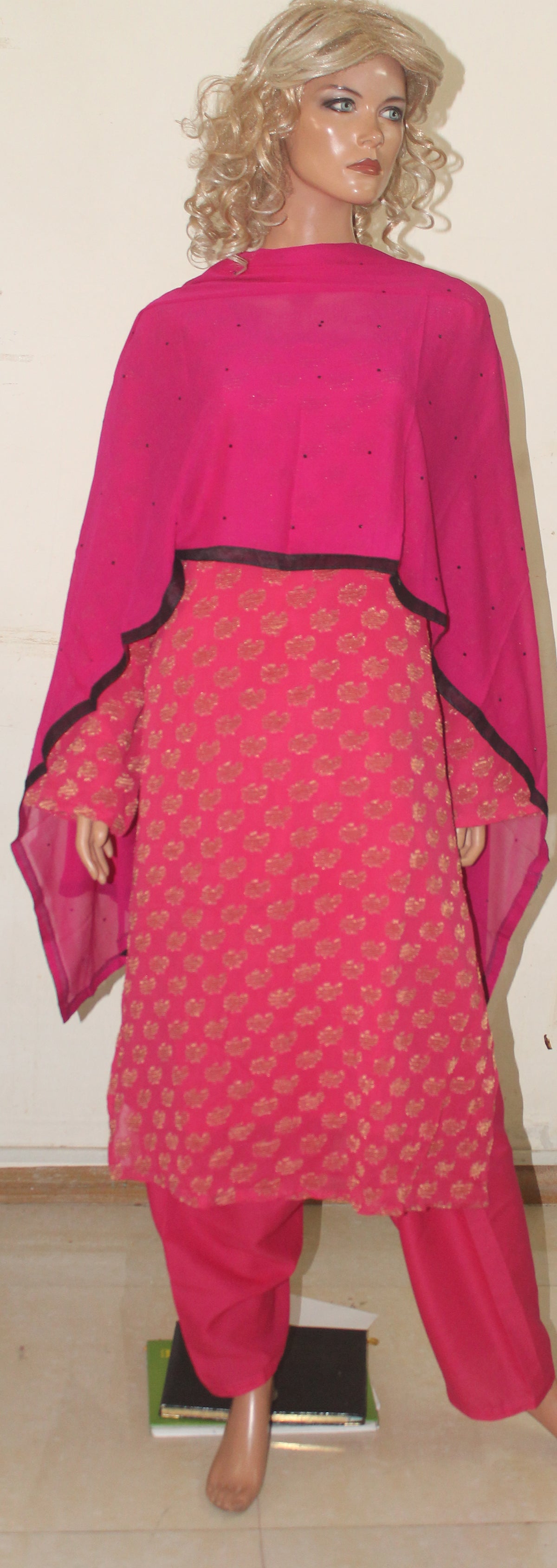 Pink Salwar Kameez Chest size 52