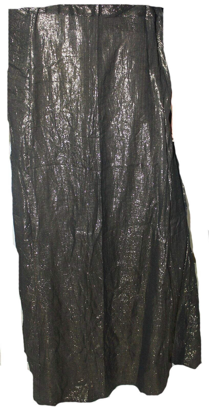 Black Gold shimmer Indian saree Petticoat