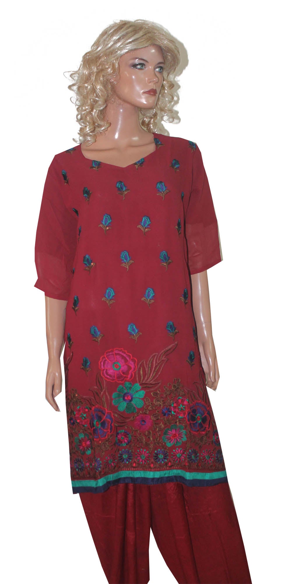 Designer Salwar kameez Dress Plus Size 52