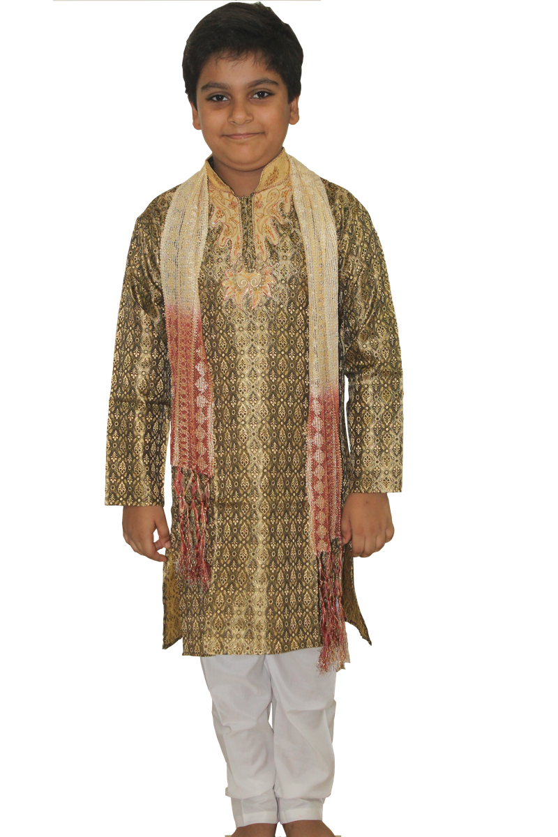 Black Boys sherwani Kurta set New