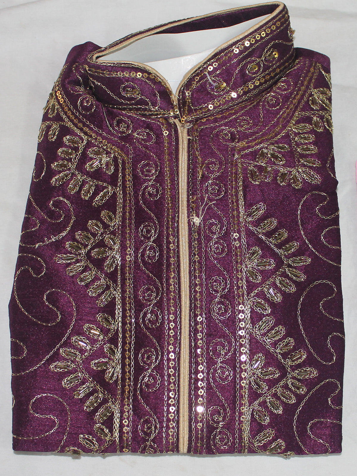 Purple Indian Boys Kurta sherwani set Age 1
