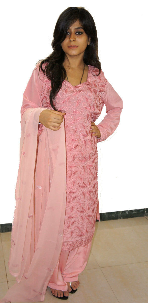 Dusty Pink Salwar kameez Dress Plus Chest Size 48