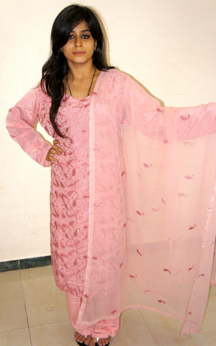 Dusty Pink Salwar kameez Dress Plus Chest Size 48