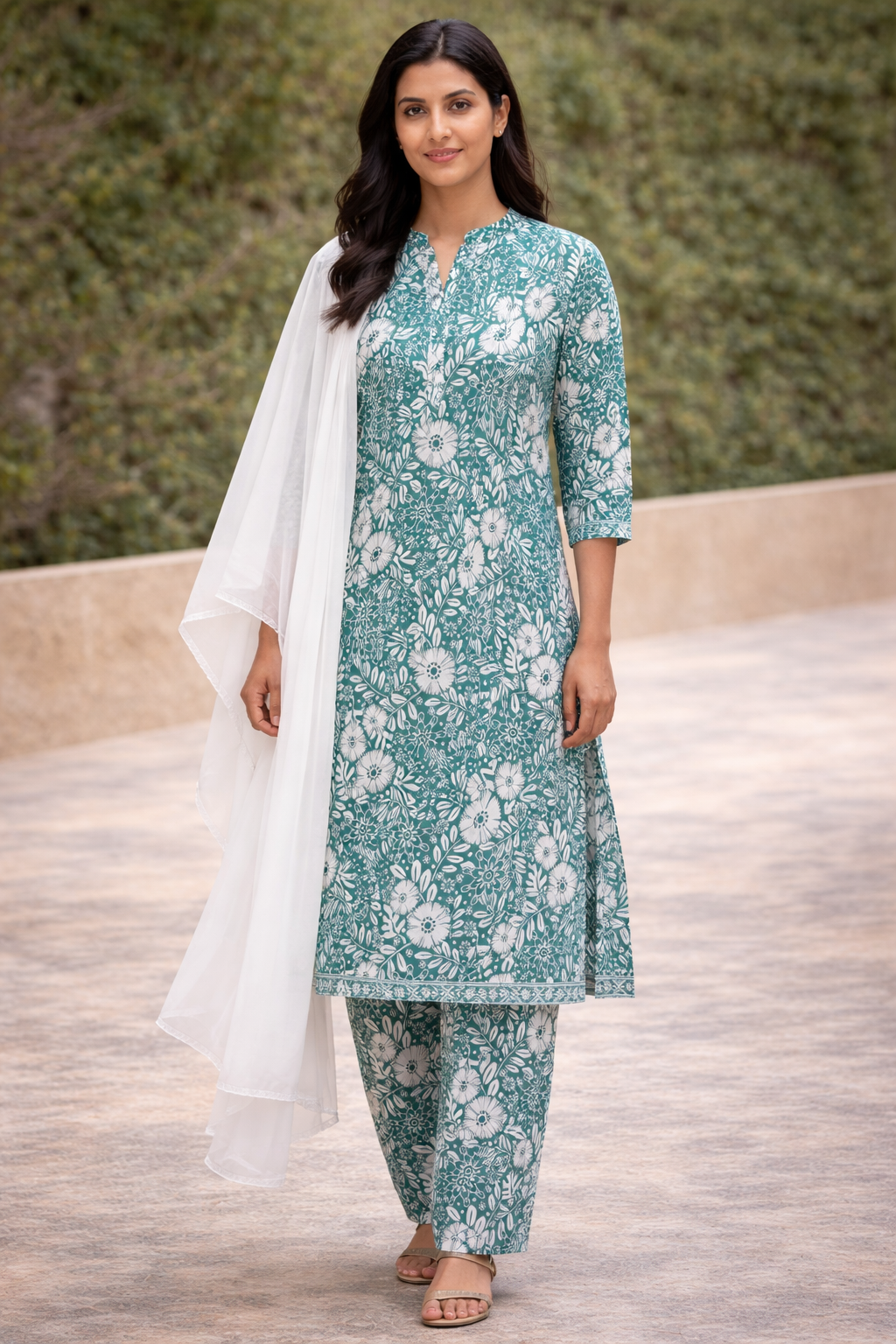 Cotton Kurta Top with Plus Size Salwar Kameez: Comfort Meets Everyday Style