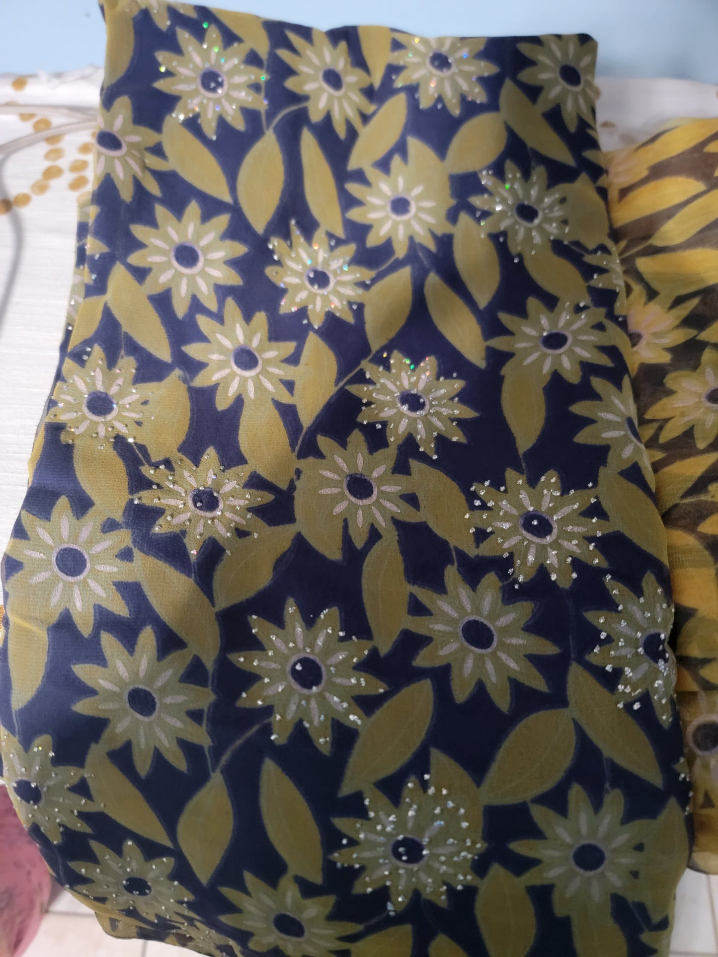 Blue Salwar kameez  Chest Size 44 Indian Wedding Party wear