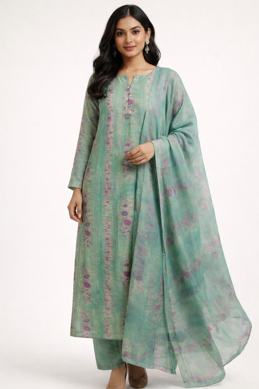 Long kurta top and dupatta size medium