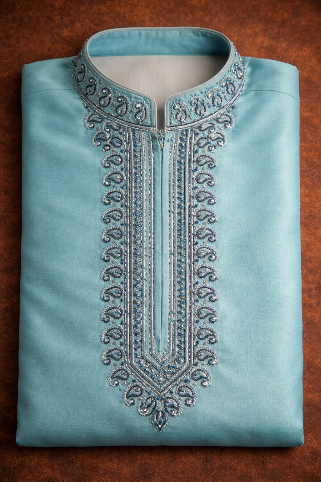 Blue Boys Kurta Pajama set age 12