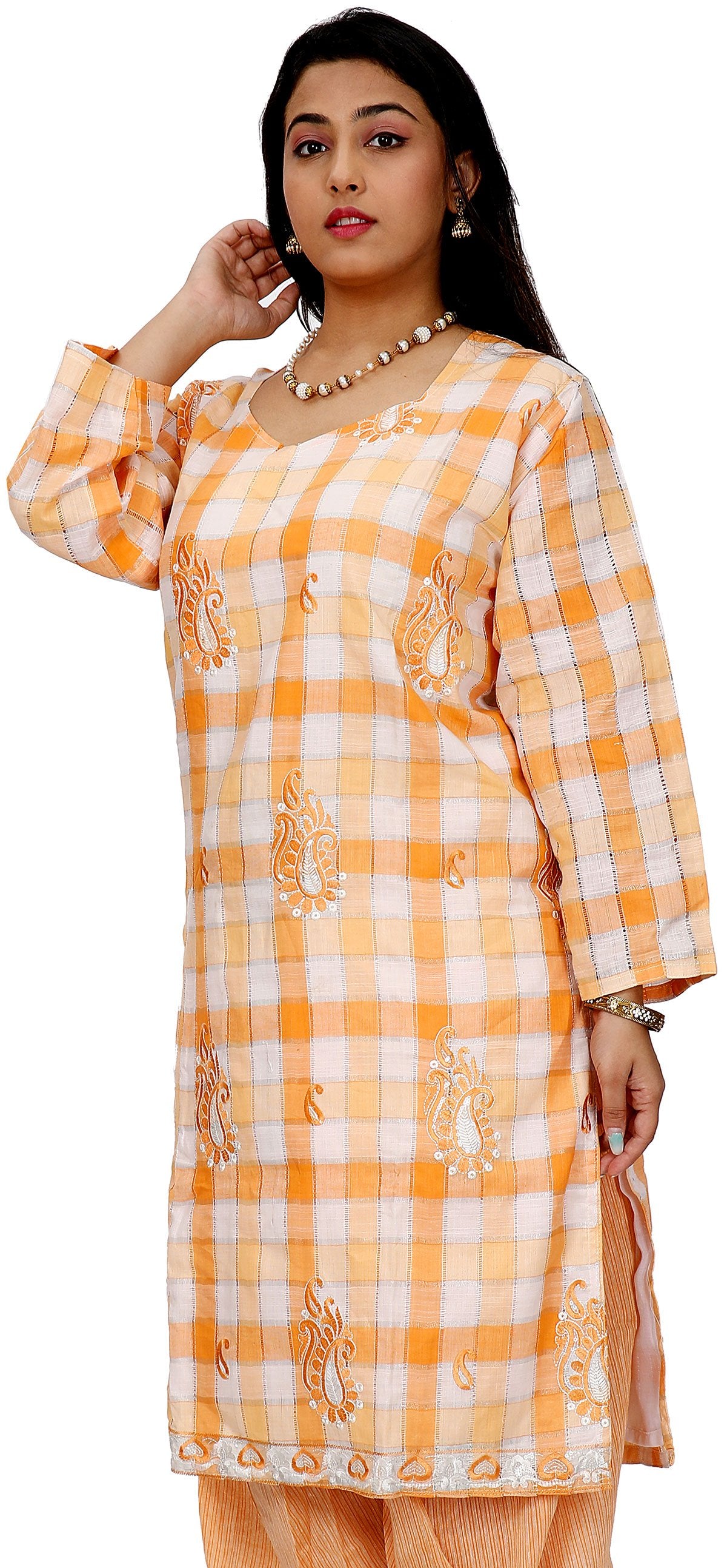Cotton Dress Salwar kameez Dress Chest Plus chest  Size 52