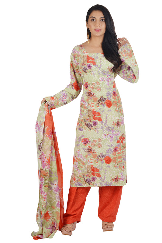 Printed salwar kameez Dress size large