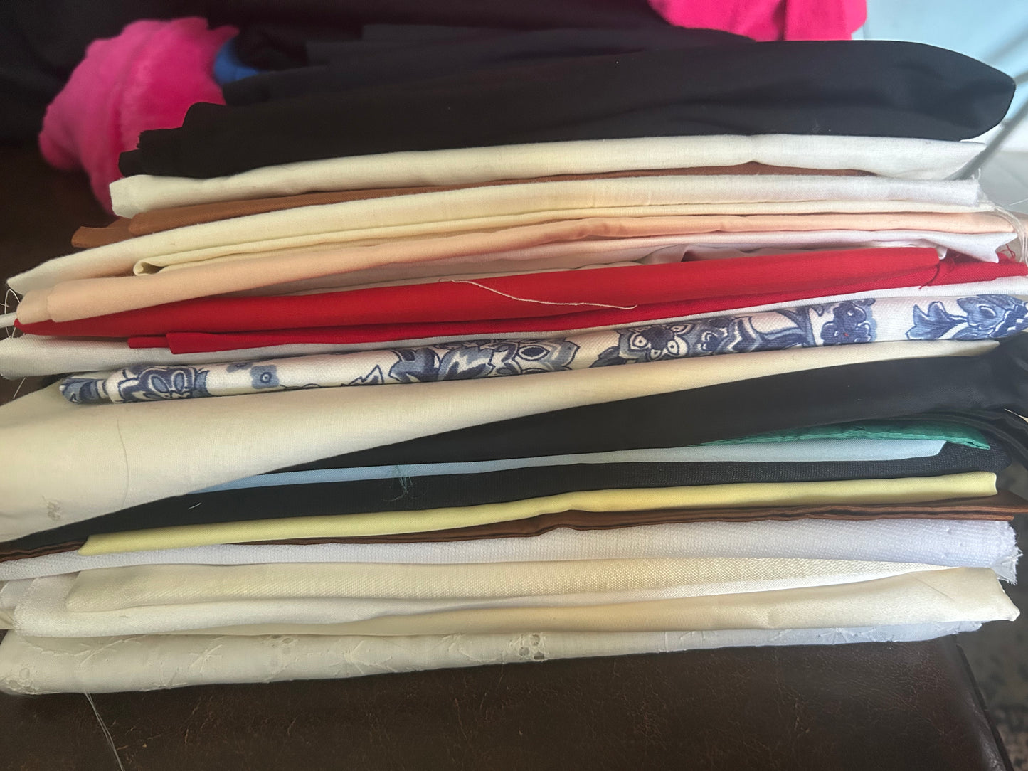 Decorative Beaded Fabric Pieces for Crafts & Miniature Clothing