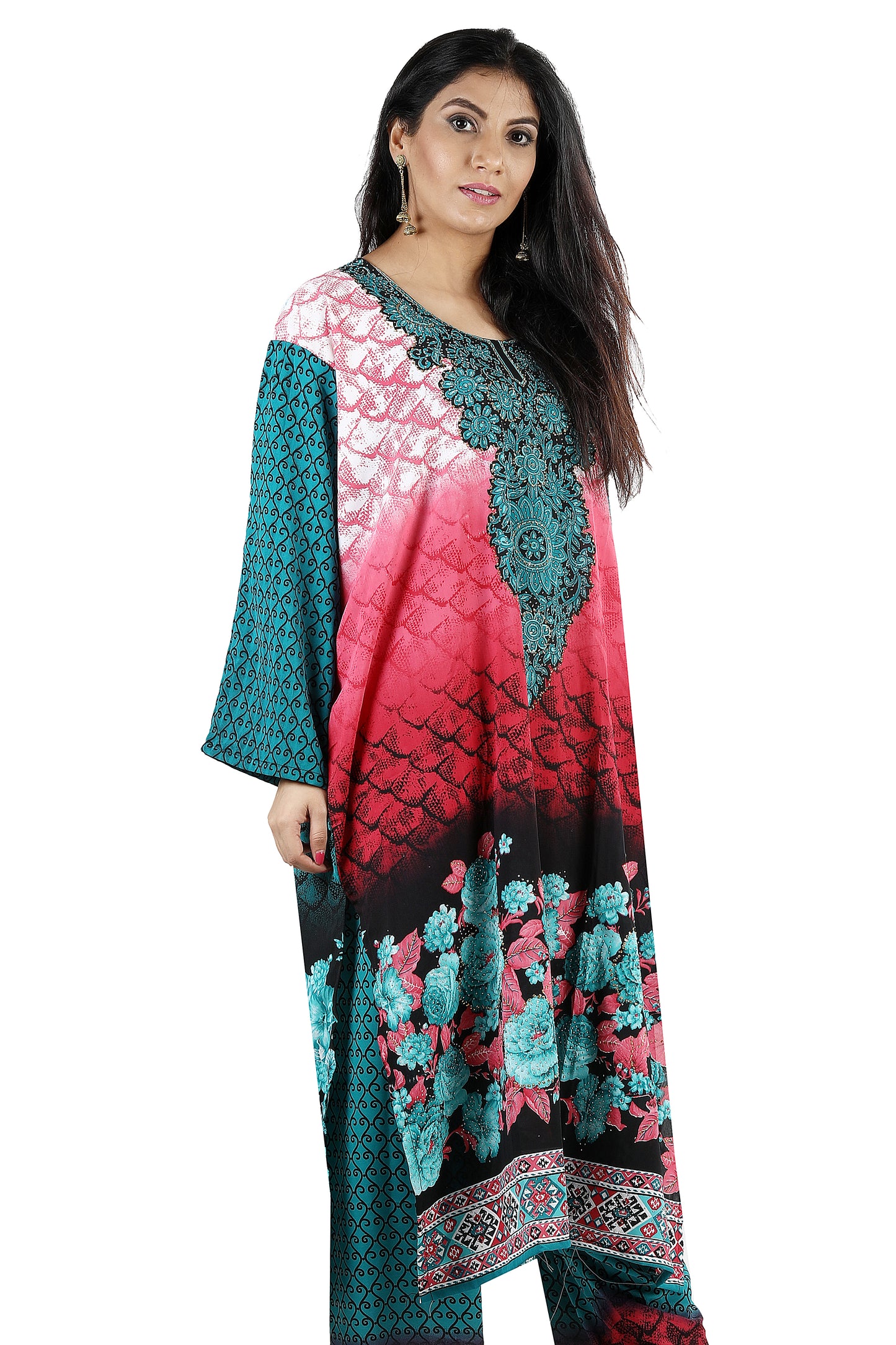 Printed  Dress Salwar kameez Dress Chest Size 52