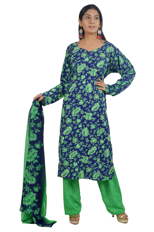 Blue Salwar kameez size Large