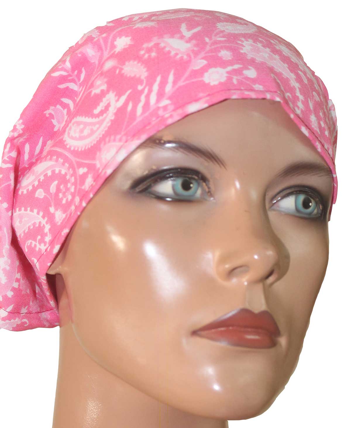 Handmade Soft Crepe Tie-Back Caps – 10 Color Comfort Set