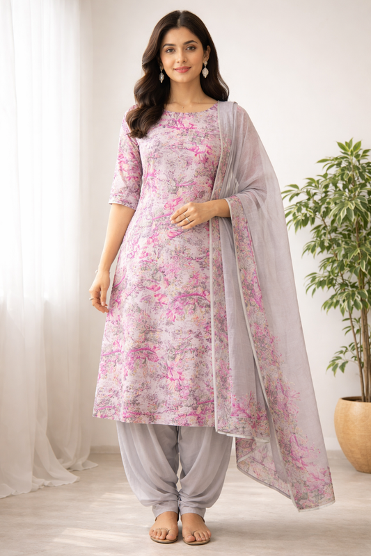 Printed Salwar kameez dress Plus chest size 54
