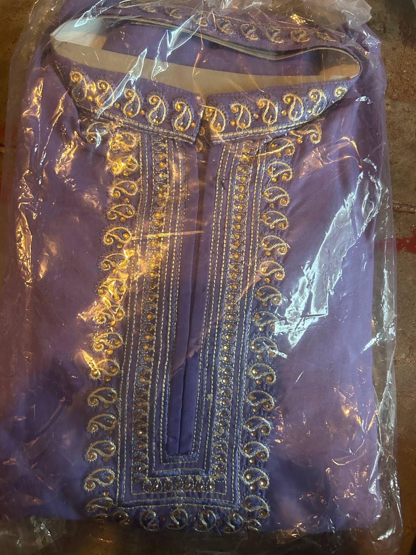 Purple Boys Kurta pajama set Age 12