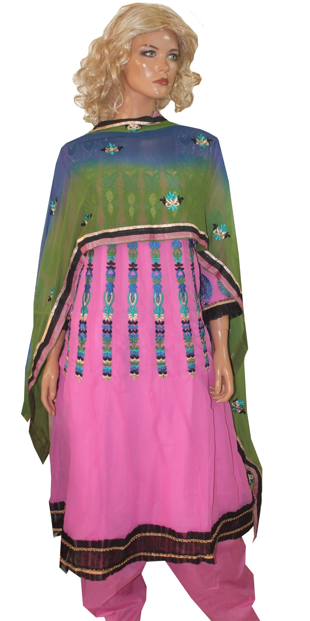 pink  Salwar kameez Dress Chest size 46