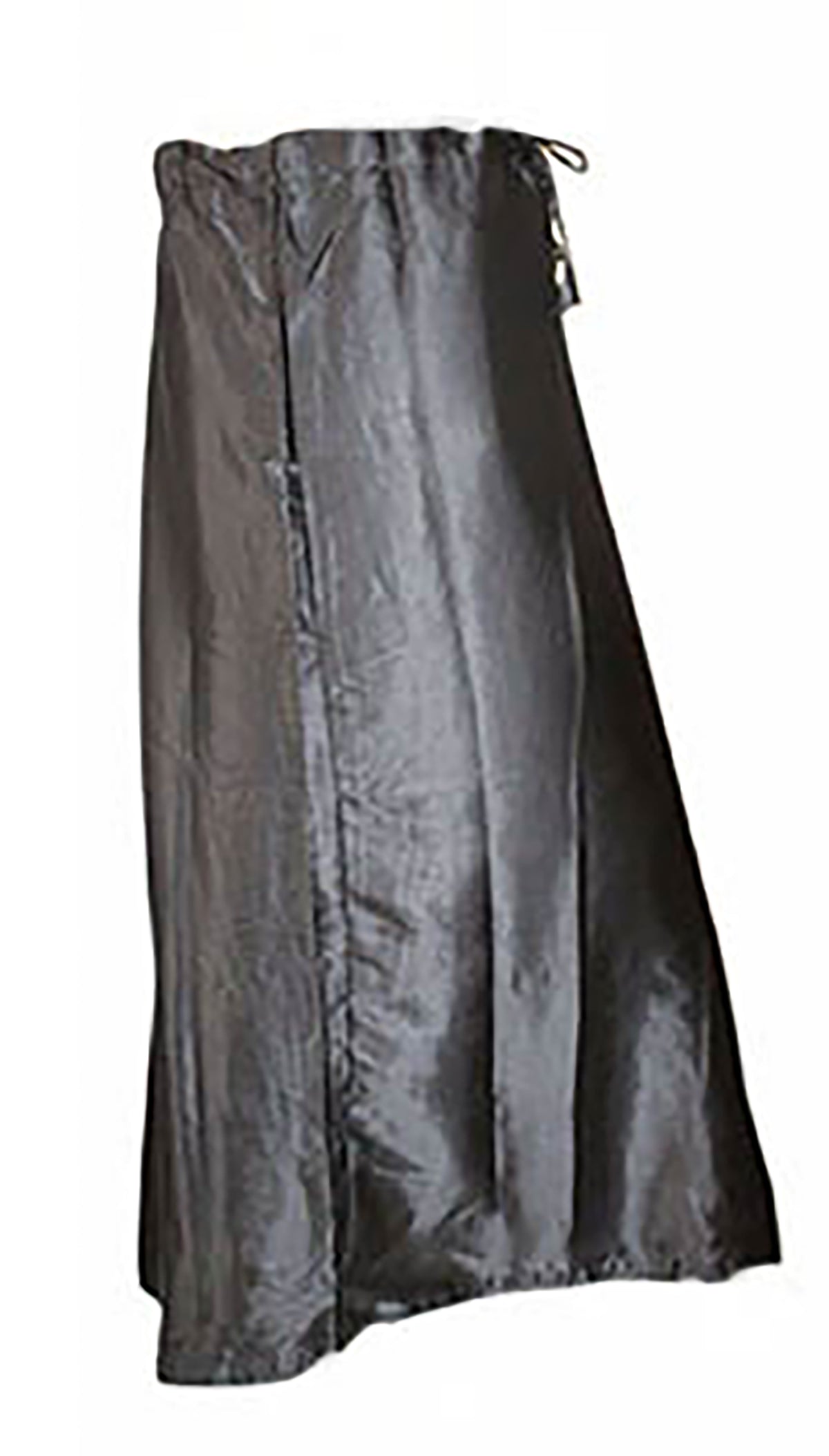 Black  satin Sari saree Petticoat Underskirt slip