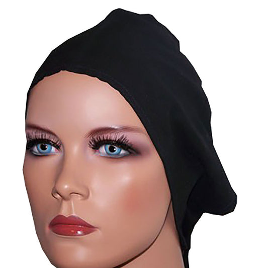 Handmade Soft Crepe Tie-Back Caps – 10 Color Comfort Set