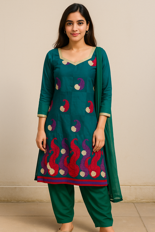 salwar kameez Dupatta set  chest  Size 40