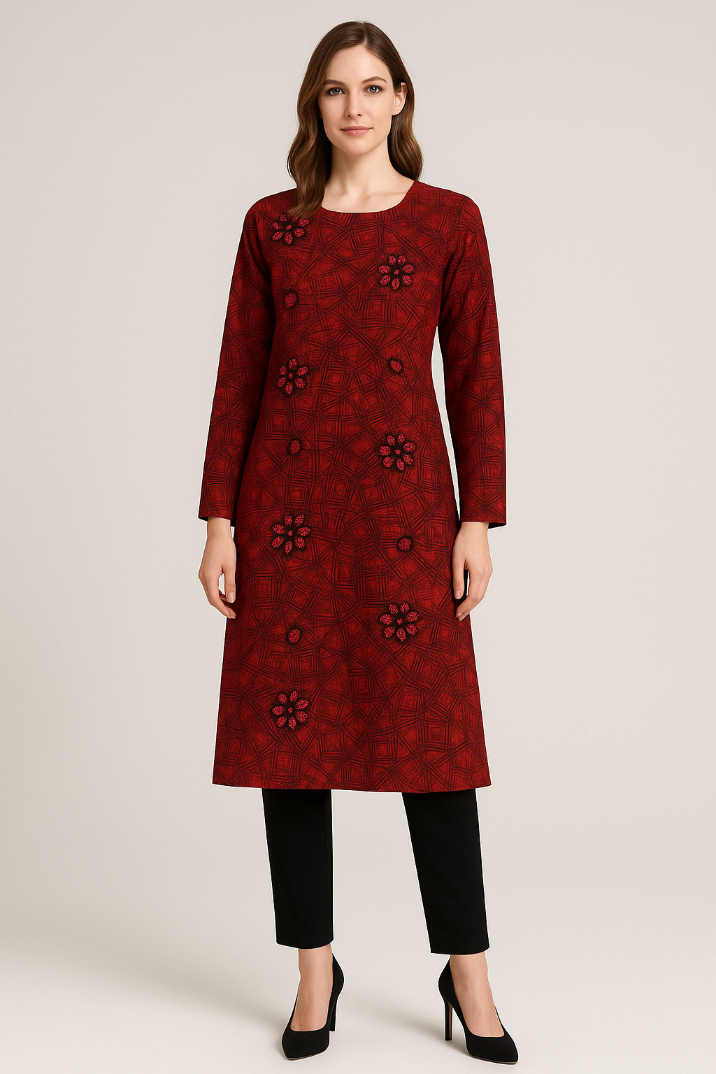 salwar kameez Dupatta set Plus  chest  Size 50