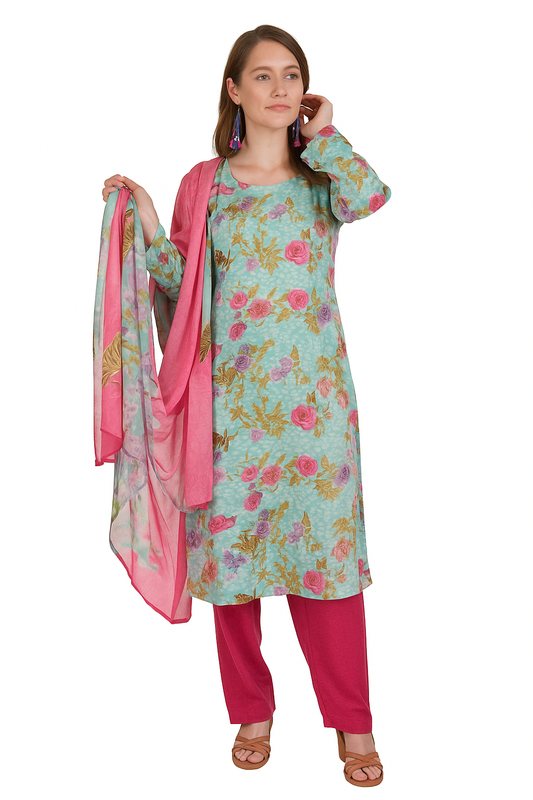 salwar kameez Dupatta set  chest  Size 44
